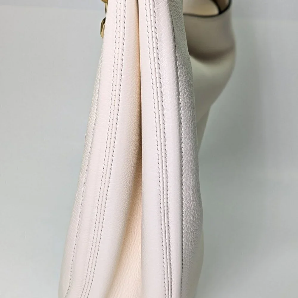 Valentino Garavani Women's Gold Tone VLogo Moon Leather Tote Bag (MSRP $3,950)